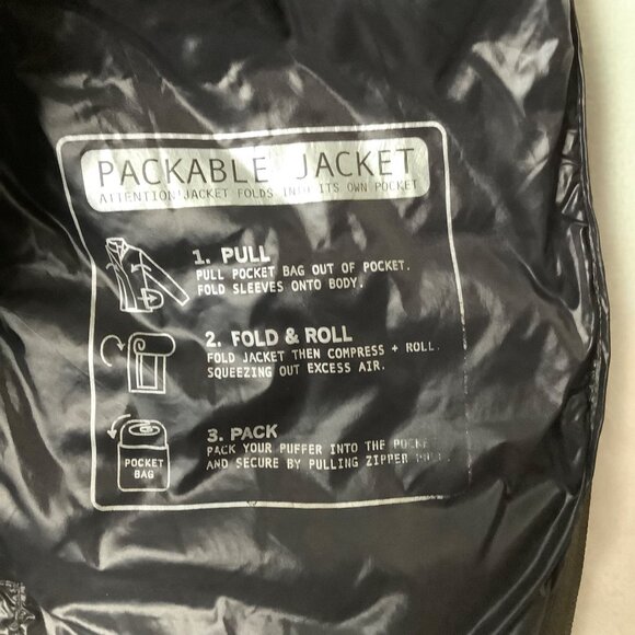 Hawke & Co. Sport Packable Puffer Vest Men Large Olive Green Dynamic Sport - Picture 4 of 6